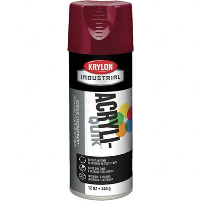 Lacquer Spray Paint: Cherry Red, Gloss, 16 oz