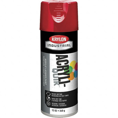 Lacquer Spray Paint: Banner Red, High Gloss, 16 oz