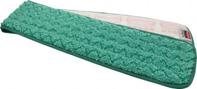 Dust Mop Pad: Microfiber, 5-1/2" OAW