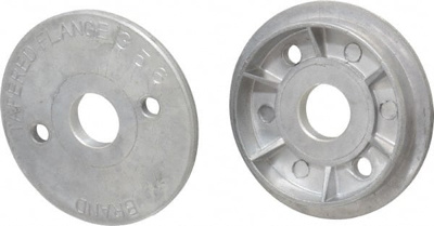 Deburring Wheel Flange: 3" Dia Max, Compatible with 7/8" Hole Deburring Wheel