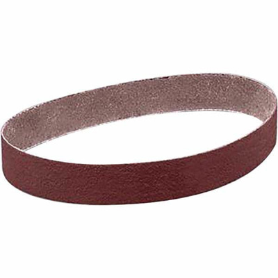 Abrasive Belt: 2" Wide, 18-15/16" Long, 80 Grit, Aluminum Oxide