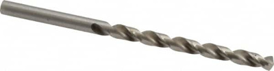 Jobber Length Drill Bit: 0.191" Dia, 140 &deg;, High Speed Steel