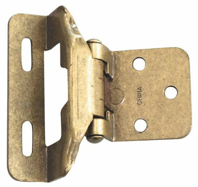 1-1/4 Inch Wide x 3/4 Inch Thick, Self Closing Hinge