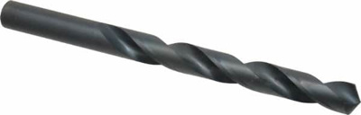 Jobber Length Drill Bit: 0.5313" Dia, 118 &deg;, High Speed Steel