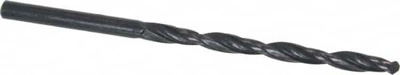 Jobber Length Drill Bit: 0.161" Dia, 118 &deg;, High Speed Steel