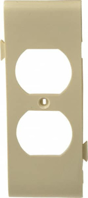 1 Gang, 4.9062 Inch Long x 1-13/16 Inch Wide, Sectional Wall Plate