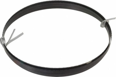 Welded Bandsaw Blade: 7' 5" Long, 0.025" Thick, 10 TPI