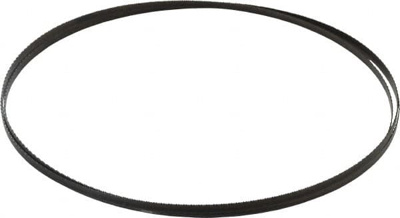 Welded Bandsaw Blade: 7' 9-1/2" Long, 0.025" Thick, 18 TPI