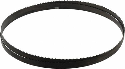 Welded Bandsaw Blade: 7' 9-1/2" Long, 0.025" Thick, 4 TPI