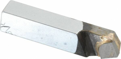 Single Point Tool Bit: 1/2'' Shank Width, 1/2'' Shank Height, K68 Solid Carbide Tipped, Neutral, TSC