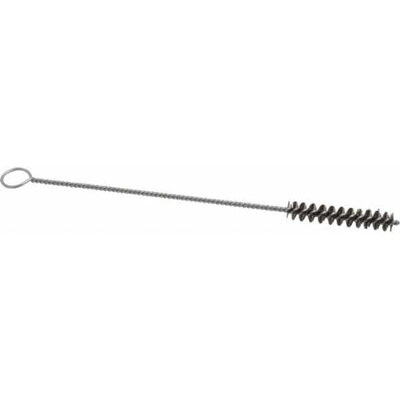 2" Long x 3/8" Diam Steel Twisted Wire Bristle Brush