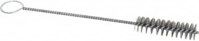3" Long x 13/16" Diam Steel Twisted Wire Bristle Brush