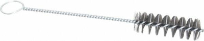 3" Long x 1" Diam Steel Twisted Wire Bristle Brush