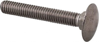 Carriage Bolt: M6 x 1.00, 40 mm Length Under Head, Square Neck