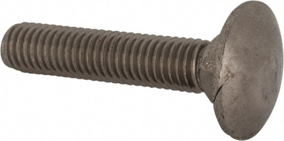 Carriage Bolt: M8 x 1.25, 40 mm Length Under Head, Square Neck