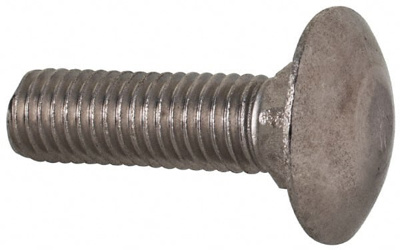 Carriage Bolt: M10 x 1.50, 35 mm Length Under Head, Square Neck