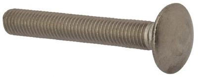 Carriage Bolt: M10 x 1.50, 70 mm Length Under Head, Square Neck