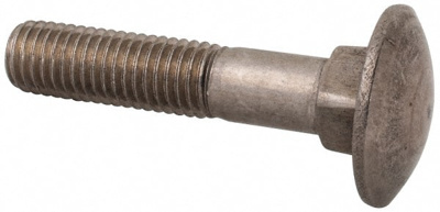Carriage Bolt: M12 x 1.75, 60 mm Length Under Head, Square Neck