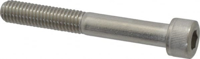 Hex Head Cap Screw: M8 x 1.25 x 60 mm, Grade 316 & Austenitic Grade A4 Stainless Steel, Uncoated