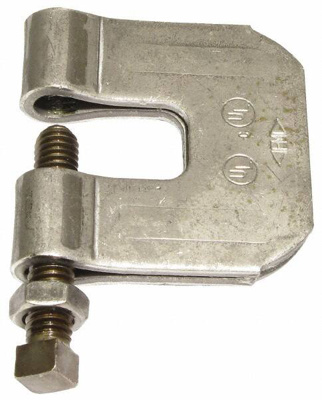 C-Clamp with Locknut: 3/4" Flange Thickness, 3/4" Rod