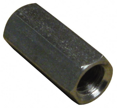 1/4-20 Thread, 7/8" OAL Stainless Steel Standard Coupling Nut