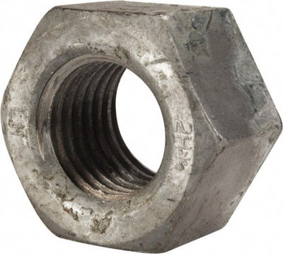 1-3/8 - 6 UNC Steel Right Hand Heavy Hex Nut