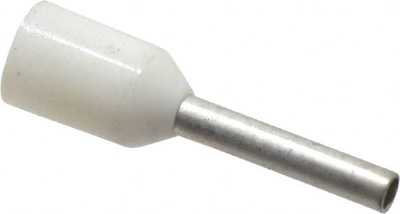 20 AWG, Partially Insulated, Crimp Electrical Wire Ferrule