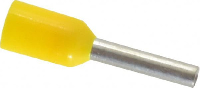 18 AWG, Partially Insulated, Crimp Electrical Wire Ferrule