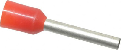 16 AWG, Partially Insulated, Crimp Electrical Wire Ferrule