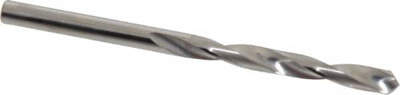 Jobber Length Drill Bit: 0.1719" Dia, 118 &deg;, Solid Carbide