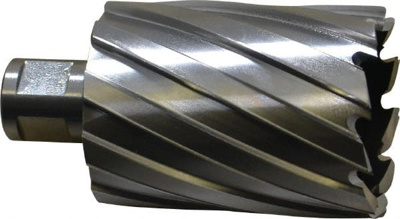 Annular Cutter: 1-7/8" Dia, 2" Depth of Cut, High Speed Steel
