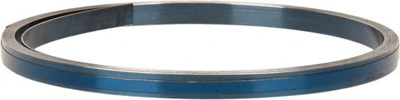 Steel Coil: 0.007" Thick, 1/4" Wide, 45' Long, Grade 1095 Blue Tempered