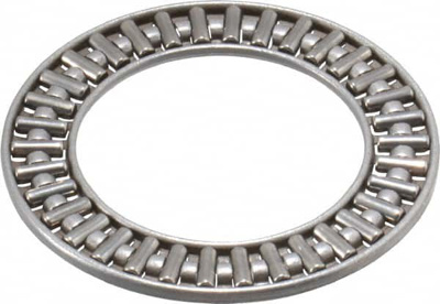 Needle Roller Bearing: 1.125" ID, 1.75" OD, 0.078" Thick, Needle Cage