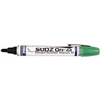 Marker: Green, Water-Resistant, Broad Point