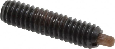 8-32, 5/8" Thread Length, 3/32" Plunger Projection, Steel Threaded Spring Plunger