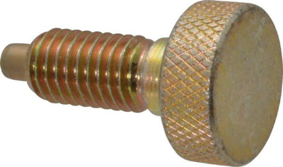 1/2-13, 7/8" Thread Length, 1/4" Max Plunger Diam, 1 Lb Init to 10 Lb Final End Force, Knob Handle P
