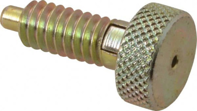 1/4-20, 0.4" Thread Length, 0.123" Max Plunger Diam, 0.5 Lb Init to 2 Lb Final End Force, Locking Kn