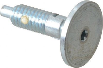 5/16-18, 0.53" Thread Length, 0.154" Max Plunger Diam, 1 Lb Init to 6 Lb Final End Force, Locking Kn