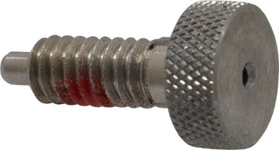 1/4-20, 0.4" Thread Length, 0.123 to 1/8" Max Plunger Diam, 0.5 Lb Init to 2 Lb Final End Force, Loc