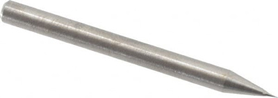 0.005", 0.01" LOC, 1/8" Shank Diam, 1-1/2" OAL, 2 Flute, Solid Carbide Square End Mill
