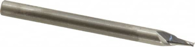 0.05", 0.075" LOC, 1/8" Shank Diam, 1-1/2" OAL, 2 Flute, Solid Carbide Square End Mill