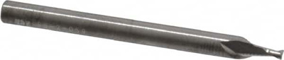 0.059", 0.0885" LOC, 1/8" Shank Diam, 1-1/2" OAL, 2 Flute, Solid Carbide Square End Mill