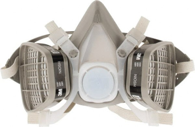 Size M, P95 NIOSH Filter Rating, Thermoplastic Elastomer, Half Mask Facepiece Respirator Assembly
