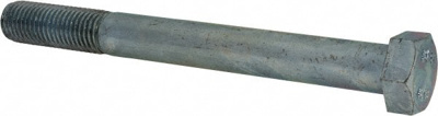 Hex Head Cap Screw: M20 x 2.50 x 190 mm, Grade 8.8 Steel, Zinc-Plated
