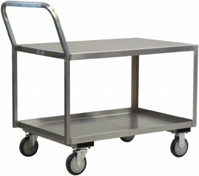 1,200 Lb Capacity, 24" Wide x 36" Long x 27" High Shelf Cart