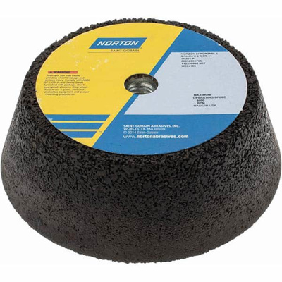 6" Diam, 2" Overall Thickness, 16 Grit, Type 11 Tool & Cutter Grinding Wheel