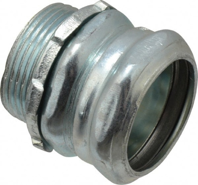 Conduit Connector: For EMT, Steel, 1-1/4" Trade Size