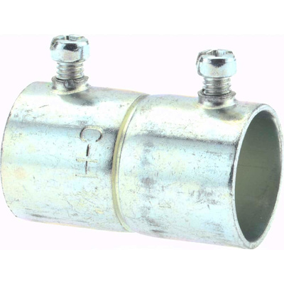 Conduit Coupling: For EMT, Steel, 3/4" Trade Size