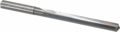 3/8", 120&deg; Point, Solid Carbide Straight Flute Drill Bit