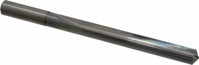 15.5mm, 120&deg; Point, Solid Carbide Straight Flute Drill Bit
